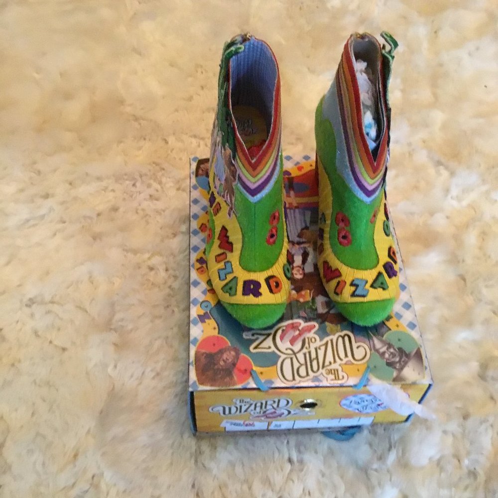 Irregular Choice Wizard of Oz light up Boots size 45 EU New - Picture 4 of 6